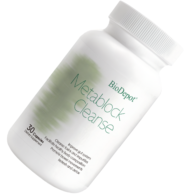 Biodepot Metablock Cleanse Advanced Gut Health Detox Formula