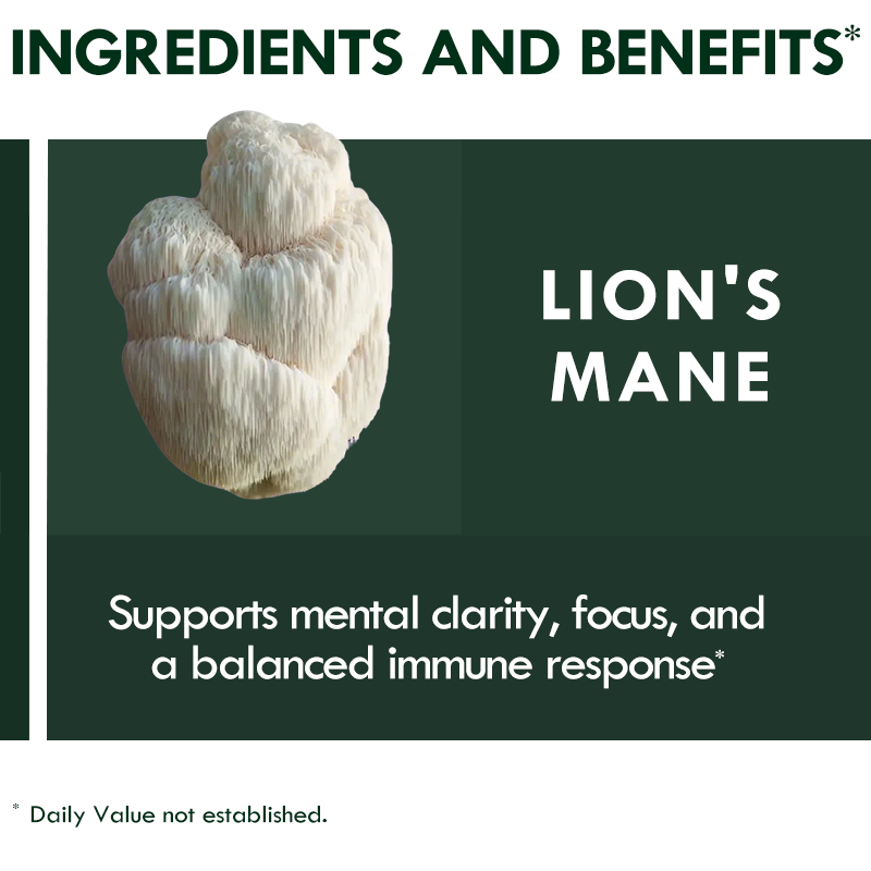 Biodepot 24-in-1 Mushroom Gummies for Immunity & Brain Focus