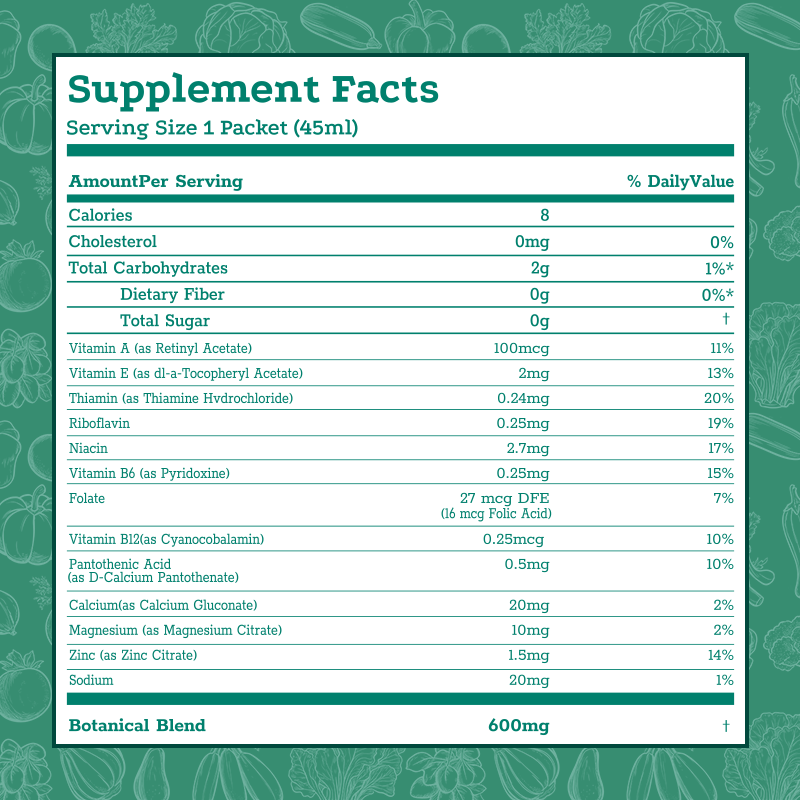 Biodepot 7days Liquid Beverage Organic & bio-grown FDA-compliant
