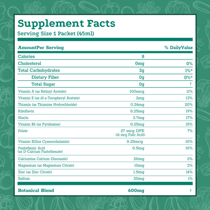 Biodepot 7days Liquid Beverage Organic & bio-grown FDA-compliant